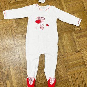 Mayoral baby toddler one piece playsuit, red 12M